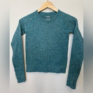 Active by Tu Ribbed Compression Workout Top Size S